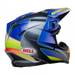KASK BELL MOTO-9S FLEX PRO CIRCUIT 23 SILVER METALLIC FLAKE 