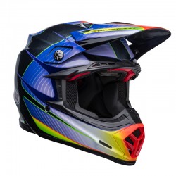 KASK BELL MOTO-9S FLEX PRO CIRCUIT 23 SILVER METALLIC FLAKE 