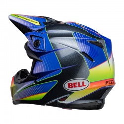 KASK BELL MOTO-9S FLEX PRO CIRCUIT 23 SILVER METALLIC FLAKE 
