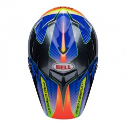 KASK BELL MOTO-9S FLEX PRO CIRCUIT 23 SILVER METALLIC FLAKE 