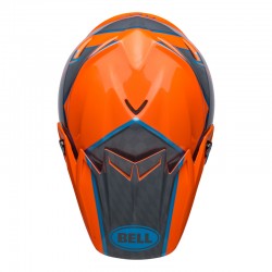 KASK BELL MOTO-9S FLEX SPRITE ORANGE/GREY 
