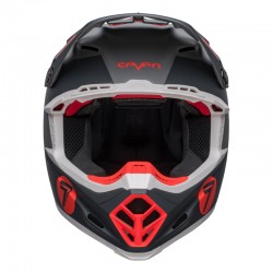 KASK BELL MOTO-9S FLEX SEVEN VANGUARD MATTE CHARCOAL/ORANGE 