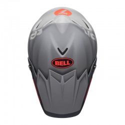 KASK BELL MOTO-9S FLEX SEVEN VANGUARD MATTE CHARCOAL/ORANGE 
