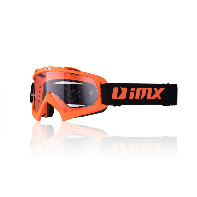GOGLE IMX MUD ORANGE MATT - SZYBA CLEAR (1 SZYBA W ZESTAWIE) ENDURO CROSS