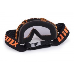 GOGLE IMX MUD GRAPHIC ORANGE/BLACK - SZYBA CLEAR (1 SZYBA W ZESTAWIE) ENDURO CROSS