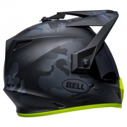 KASK BELL MX-9 ADVENTURE MIPS STEALTH CAMO MATTE BLACK/HI-VIZ 