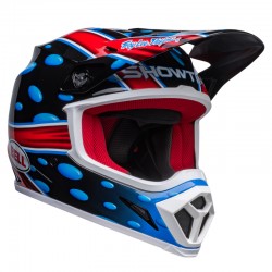 KASK BELL MX-9 MIPS MC SHOWTIME 23 BLACK/RED 