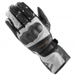 RĘKAWICE SKÓRZANE REBELHORN PATROL LONG BLACK/GREY 