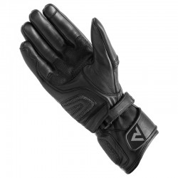 RĘKAWICE SKÓRZANE REBELHORN PATROL LONG BLACK/GREY 
