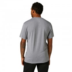 T-SHIRT FOX PINNACLE TECH GREY/ORANGE  ENDURO CROSS