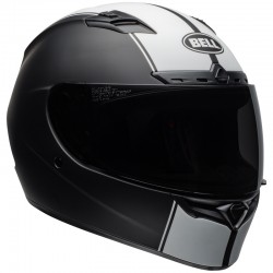 KASK BELL QUALIFIER DLX MIPS RALLY MATTE BLACK/WHITE 