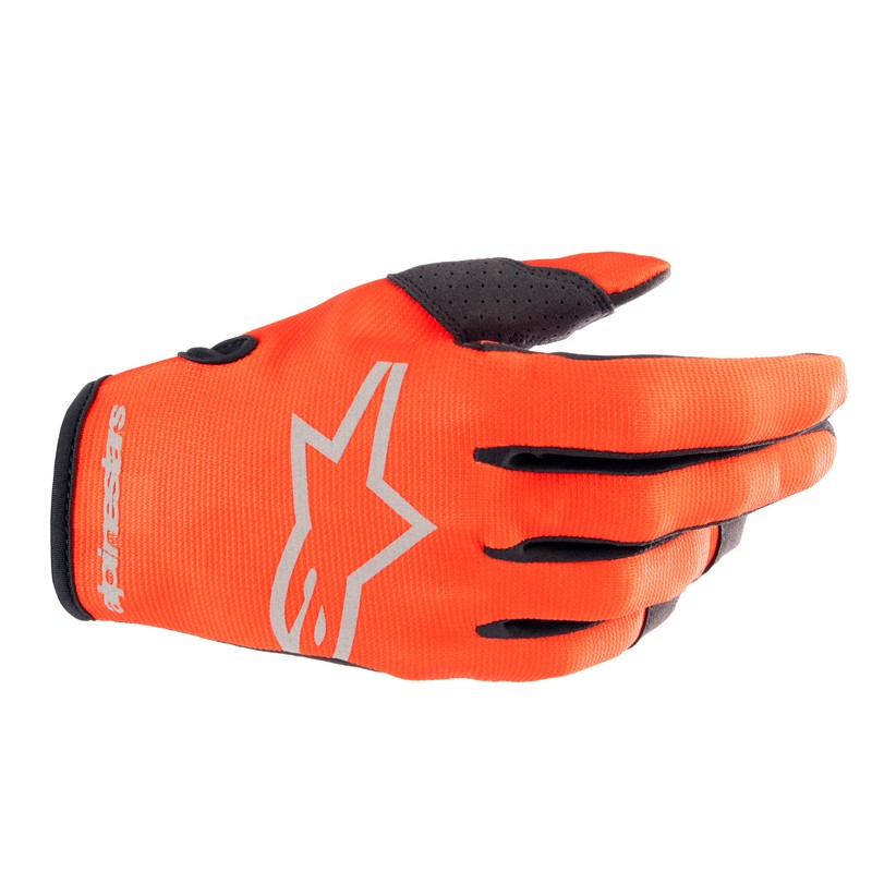 RĘKAWICE ALPINESTARS RADAR HOT ORANGE/BLACK 