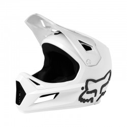 KASK ROWEROWY FOX RAMPAGE WHITE  ENDURO CROSS