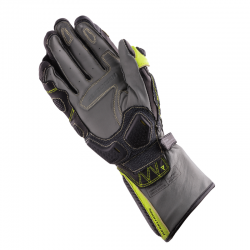 RĘKAWICE SKÓRZANE REBELHORN REBEL BLACK/CAMO/FLO YELLOW 