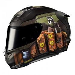 KASK HJC R-PHA-11 GHOST CALL OF DUTY BLACK/BROWN 