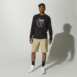 KOSZULKA Z DŁUGIM RĘKAWEM FOX SKARZ BLACK  ENDURO CROSS