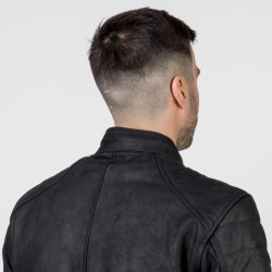 KURTKA SKÓRZANA OZONE SPARROW II BLACK 