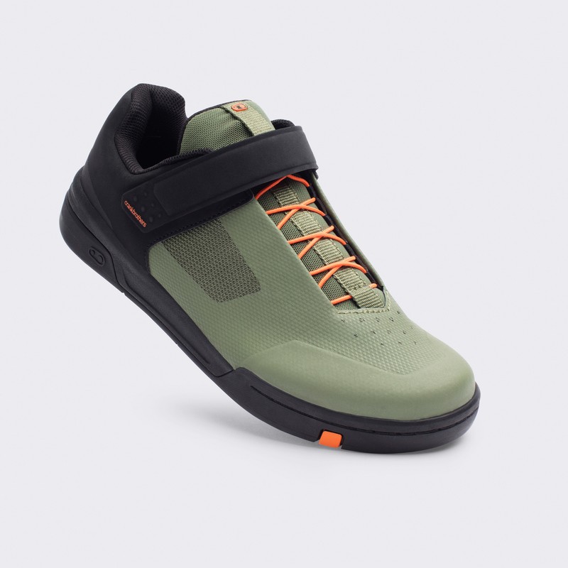 BUTY CRANK BROTHERS STAMP SPEEDLACE GREEN/ORANGE -BLACK OUTSOLE 8 ( EU) BUTY CRANK BROTHERS STAMP SPEEDLACE GREEN/ORANGE -BLACK OUTSOLE 8 ( EU)