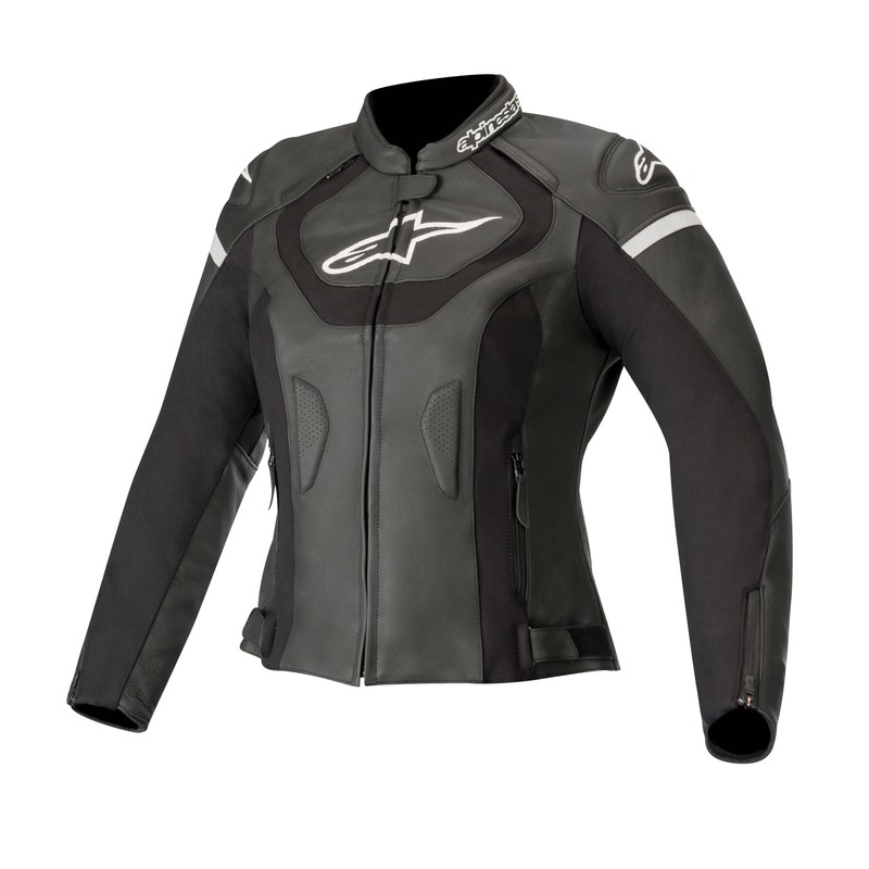 KURTKA SKÓRZANA ALPINESTARS LADY STELLA JAWS V3 BLACK 