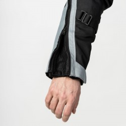 KURTKA TEKSTYLNA OZONE TOUR III BLACK/GREY/FLUO YELLOW XS