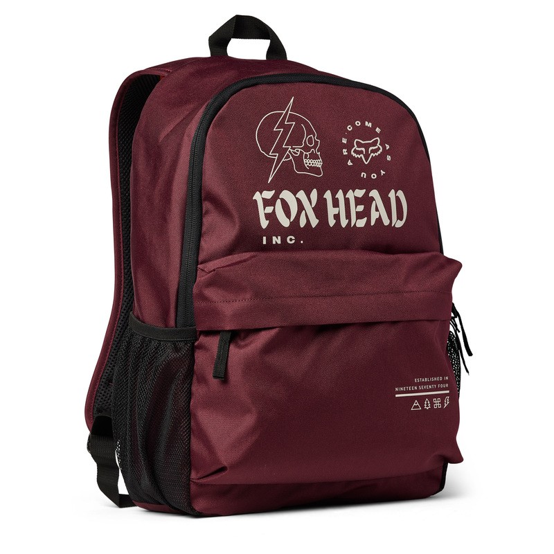 PLECAK FOX UNLEARNED DARK MAROON  ENDURO CROSS