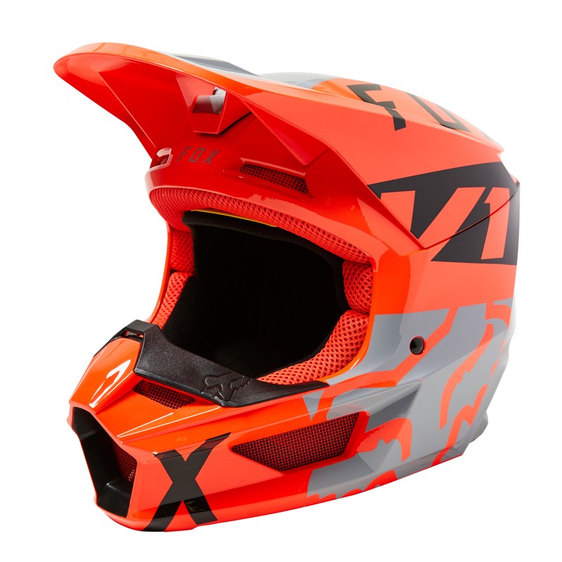 KASK FOX JUNIOR V1 SKEW STEEL GREY  ENDURO CROSS