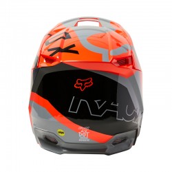 KASK FOX JUNIOR V1 SKEW STEEL GREY  ENDURO CROSS