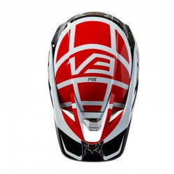 KASK FOX V3 CELZ LE RED/BLACK/WHITE  ENDURO CROSS