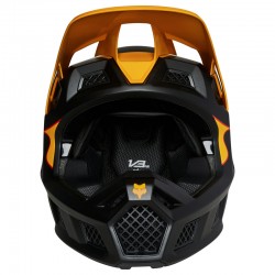 KASK FOX V3 SUPR TRIK LE BLACK/YELLOW/YELLOW  ENDURO CROSS