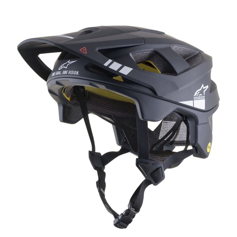 KASK ROWEROWY ALPINESTARS VECTOR TECH A1 BLACK/LIGHT GREY MATT 