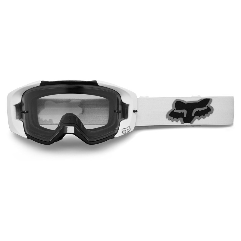 GOGLE FOX VUE STRAY BLACK/WHITE  ENDURO CROSS