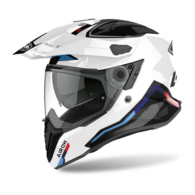 KASK AIROH COMMANDER FACTOR WHITE GLOSS 