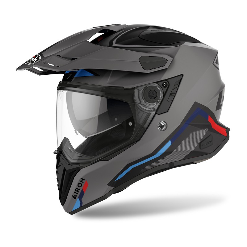 KASK AIROH COMMANDER FACTOR ANTHRACITE MATT 