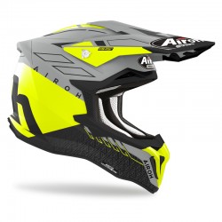 KASK AIROH STRYCKER SKIN YELLOW MATT 