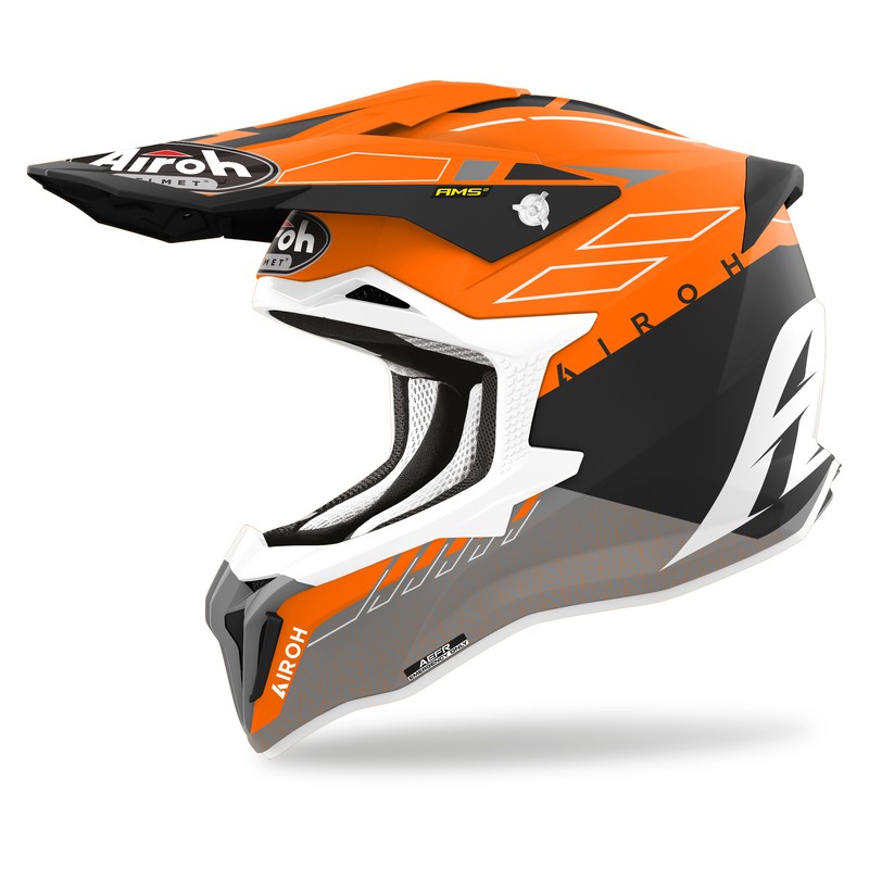 KASK AIROH STRYCKER SKIN ORANGE MATT 
