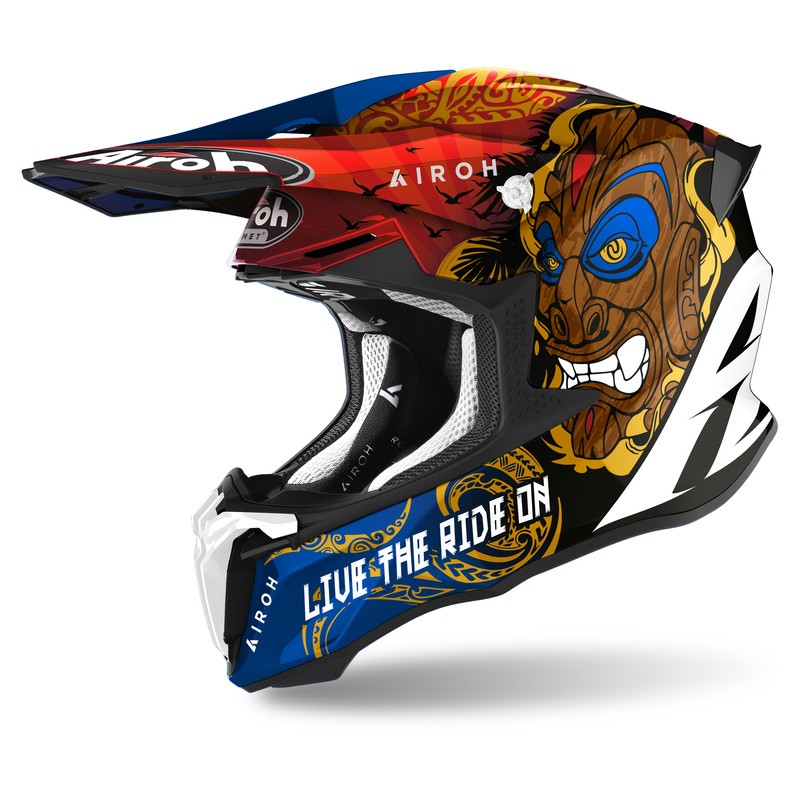 KASK AIROH TWIST 2.0 TIKI GLOSS 
