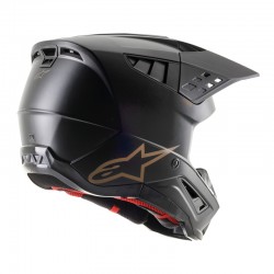 DASZEK DO KASKU ALPINESTARS S-M5 SOLID BLACK/BROWN MATT 
