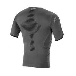 KOSZULKA Z OCHRANIACZAMI ALPINESTARS ROOST BASE LAYER ANTHRACITE/BLACK 