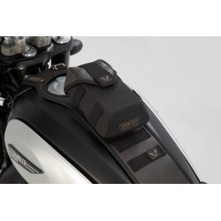 ZESTAW TORBA AKCESORYJNA LA2 I PAS NA ZBIORNIK SLA SW-MOTECH SCRAMBLER MODELS (14-), BROWN