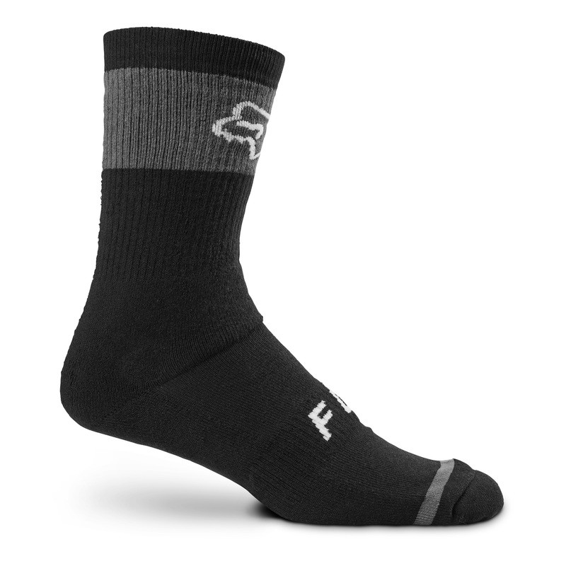 SKARPETY FOX 8 DEFEND WINTER BLACK  ENDURO CROSS