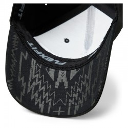 CZAPKA Z DASZKIEM FOX COASTAL BLUES FF BLACK  ENDURO CROSS