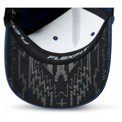 CZAPKA Z DASZKIEM FOX COASTAL BLUES FF DEEP COBALT  ENDURO CROSS