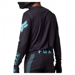 KOSZULKA ROWEROWA Z DŁUGIM RĘKAWEM FOX DEFEND RACE CAPSULE EMERALD  ENDURO CROSS