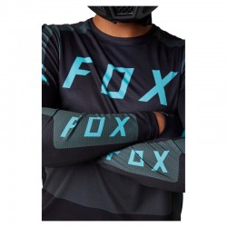 KOSZULKA ROWEROWA Z DŁUGIM RĘKAWEM FOX DEFEND RACE CAPSULE EMERALD  ENDURO CROSS