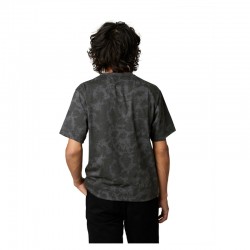 T-SHIRT FOX DETONATE TECH BLACK  ENDURO CROSS