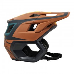 KASK ROWEROWY FOX DROPFRAME PRO DVIDE NUTMEG  ENDURO CROSS