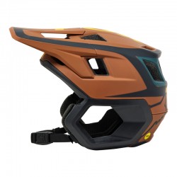 KASK ROWEROWY FOX DROPFRAME PRO DVIDE NUTMEG  ENDURO CROSS