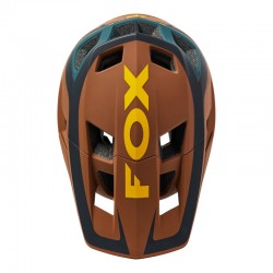 KASK ROWEROWY FOX DROPFRAME PRO DVIDE NUTMEG  ENDURO CROSS