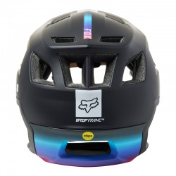 KASK ROWEROWY FOX DROPFRAME PRO RTRN BLACK  ENDURO CROSS