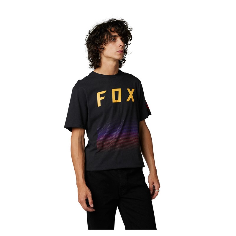 T-SHIRT FOX FGMNT PREM BLACK  ENDURO CROSS